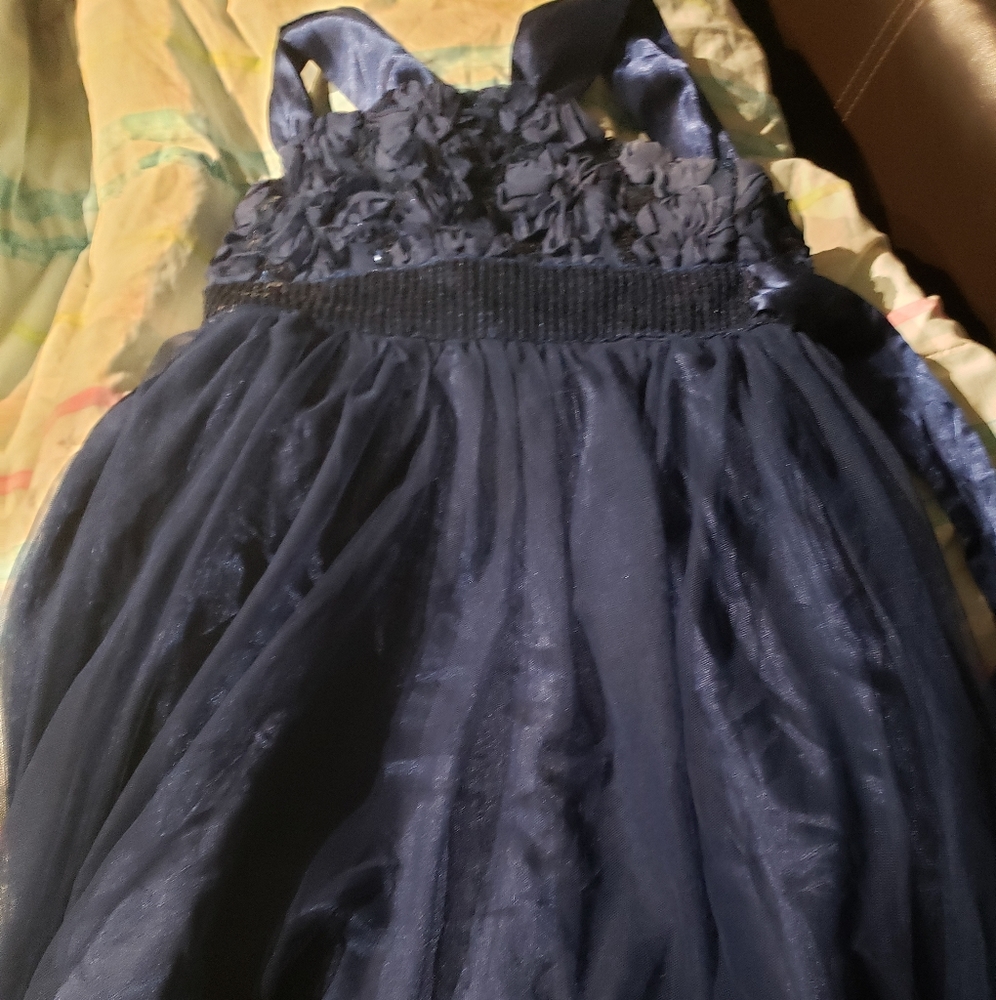 Blue girls dressy dress